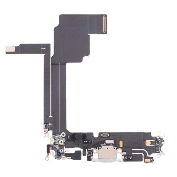 Flat carica per iPhone 15 Pro Max (Bianco - Pulled)