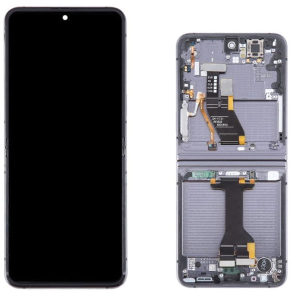 Display Service Pack Samsung F731B (Graphite - Con frame)