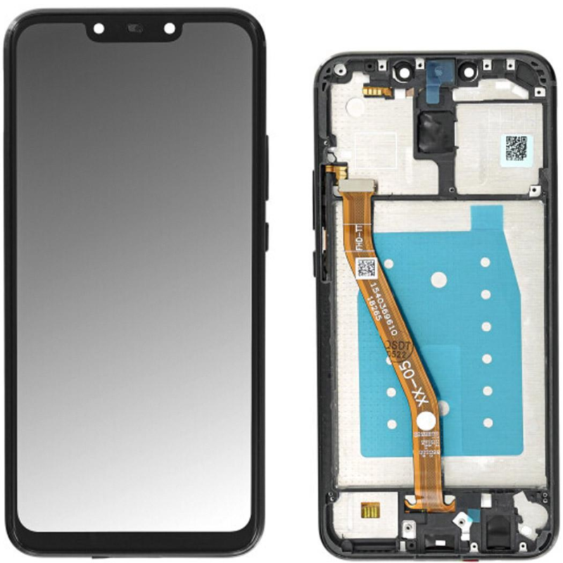 Display compatibile Huawei Mate 20 Lite 2018 (Black - Con frame)