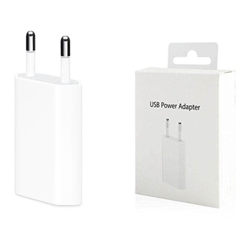 Alimentatore compatibile 5W (Blister - USB - Bianco) Alimentatore compatibile 5W (Blister - USB - Bianco)