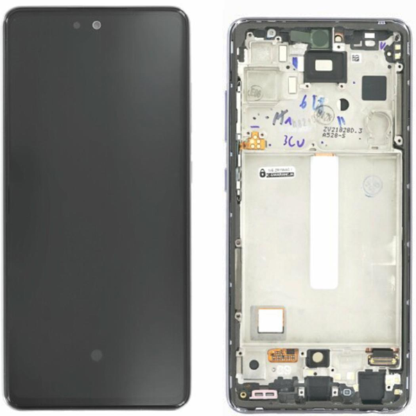 Display Service Pack Samsung A528B (Awesome Black - Con frame)