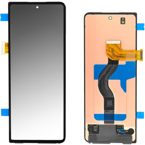 Display Service Pack Samsung F936B (Phantom Black - Con frame - Outer)