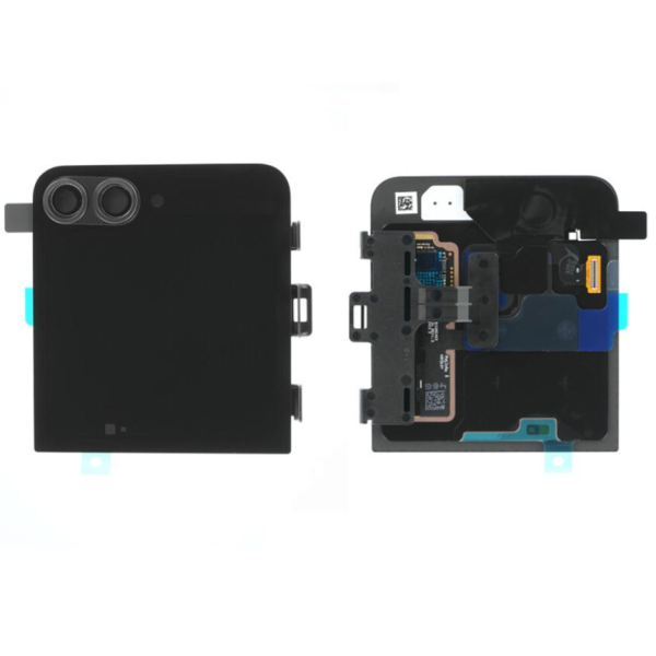 Display Service Pack Samsung F741B (Black - Con frame - Outer)