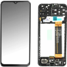 Display Service Pack Samsung A137F (Black - Con frame)