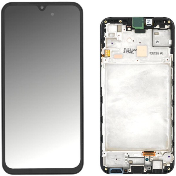 Display Service Pack Samsung A155F/A156B (Black - Con frame)