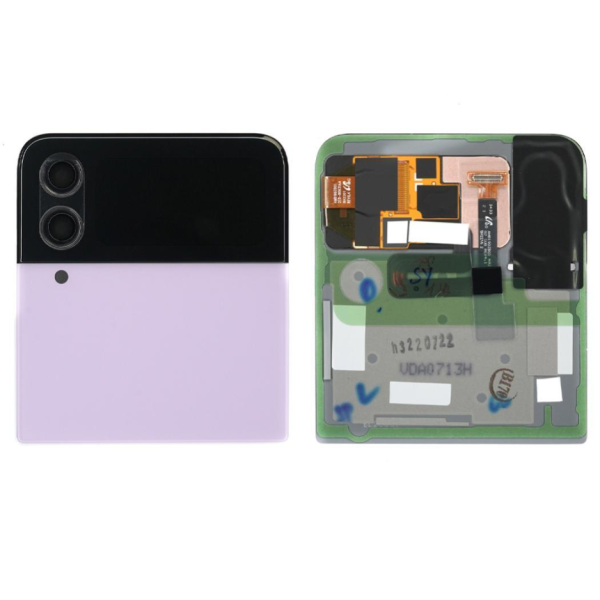 Display Service Pack Samsung F721B (Bora Purple - Con frame - Outer)