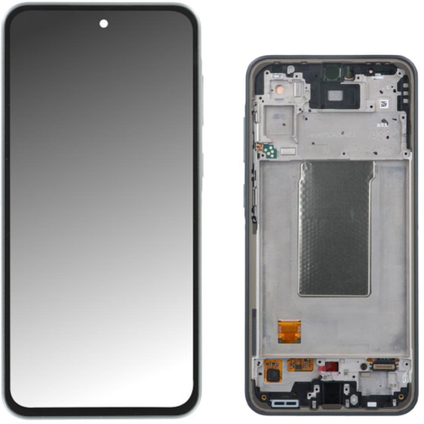 Display Service Pack Samsung A376B (Black - Con frame)