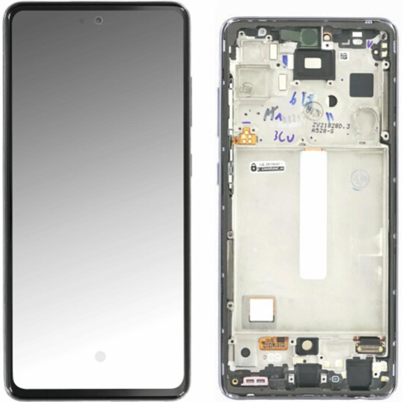 Display Service Pack Samsung A525F/A526B (Awesome Black - Con frame)