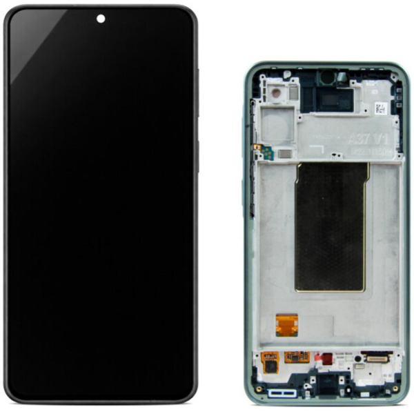 Display Service Pack Samsung A376B (Green - Con frame)