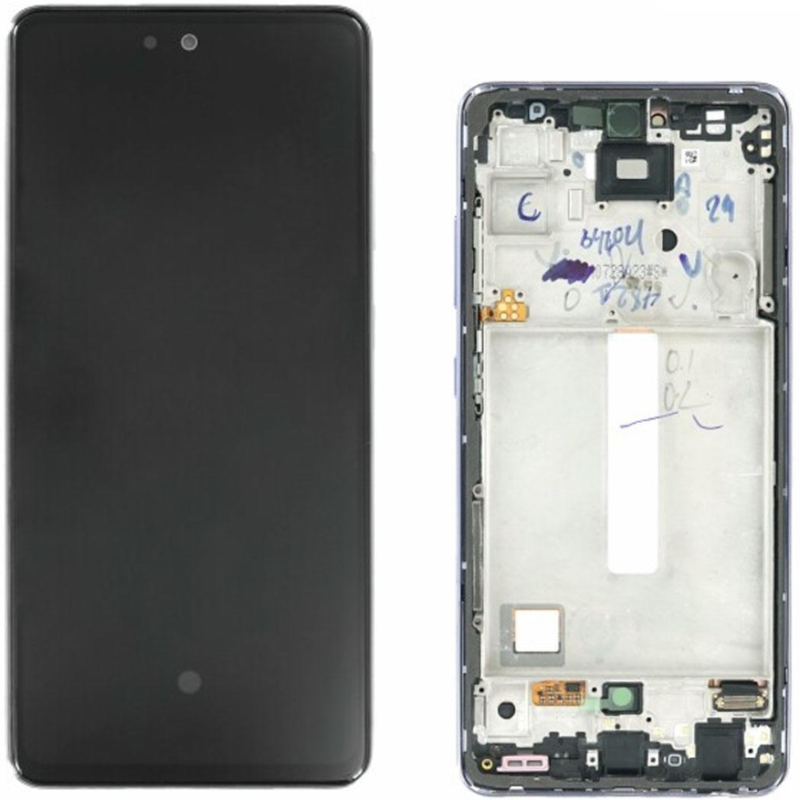 Display Service Pack Samsung A525F/A526B (Awesome Violet - Con frame -