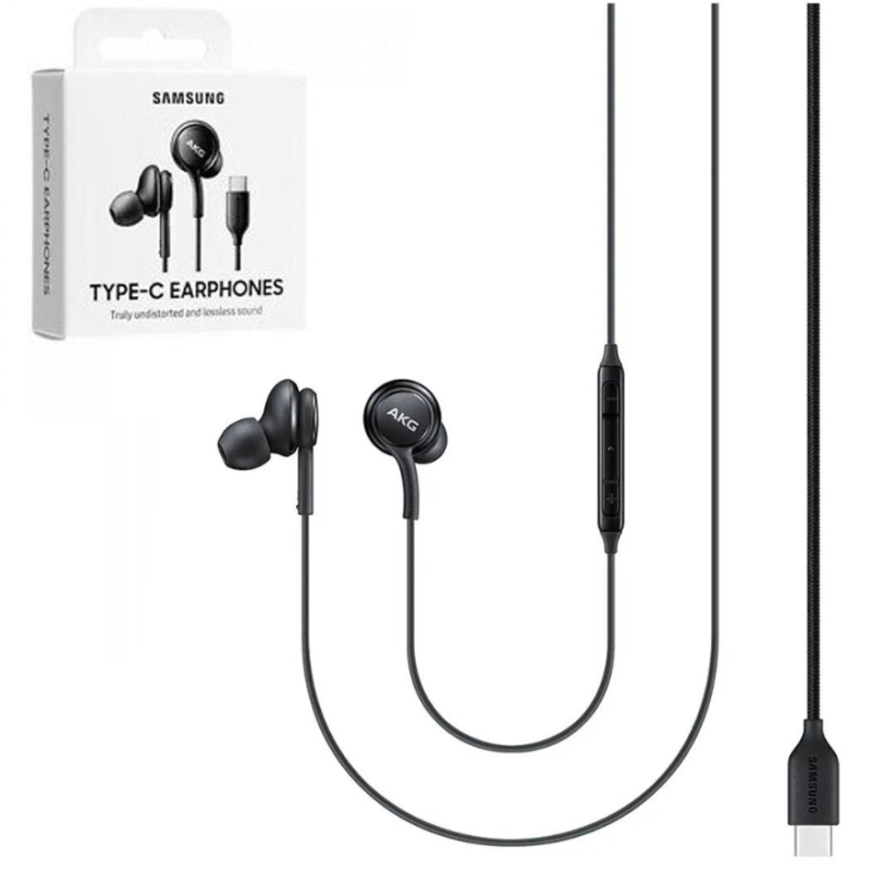 Auricolari AKG (Blister - Type C - Nero) Auricolari AKG (Blister - Type C - Nero)