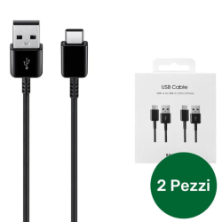Cavo dati 1,5MT Multi Pack 2 (Blister - USB/Type-C - Nero)