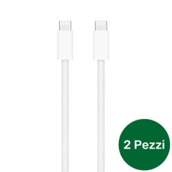 Cavo dati telato compatibile Multipack 2 (Bulk - Type-C/Type-C - 1M)