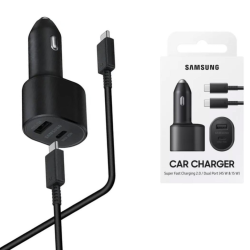 Alimentatore per auto per Samsung 45W Dual Fast Charge (Blister - Type
