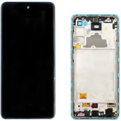 Display Service Pack Samsung A725F/A726F (Blue - Con frame)