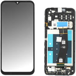 Display Service Pack Samsung A145P (Black - Con frame)
