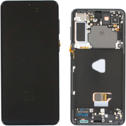 Display Service Pack Samsung G996B (Phantom Black - Con frame)