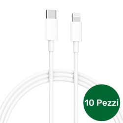 Cavo dati compatibile Multipack 10 (Bulk - Type-C/Lightning - 1M)