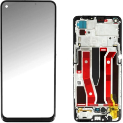 Display Service Pack Oppo A94 5G/A95 5G/Reno5 Z/F19 Pro+ (2021) (Black