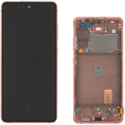 Display Service Pack Samsung G780F/G781B 5G (Cloud Orange - Con frame 