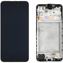 Display Service Pack Samsung A166F (Black - Con frame)