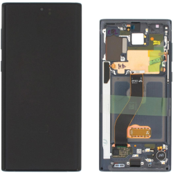 Display Service Pack Samsung N970F (Aura Black - Con frame)